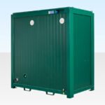1+1 Double Mains Toilet 8Ft x 5Ft (Green) - Buy Shipping Container