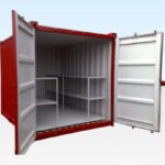 10Ft X 8Ft Flat Floor Bunded Store - Buy Shipping Container