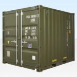 10Ft X 8Ft Shipping Container (One Trip) – Green - Buy Shipping Container