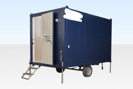 12Ft x 7Ft 6in Steel Mobile Anti-Vandal Office Cabin - Buy Shipping Container
