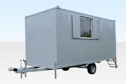 16Ft x 7Ft 6in Steel Mobile Anti-Vandal Office Cabin - Buy Shipping Container
