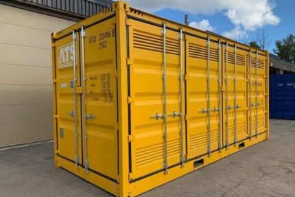 30ft x 8ft Shipping Container (One Trip) – Yellow - Buy Shipping Container