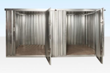 3M X 4.2M Side Linked Flat Pack Container Bundle (Galvanised) - Buy Shipping Container