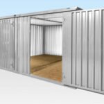 4M X 4.2M Side Linked Flat Pack Container Bundle (Galvanised) - Buy Shipping Container