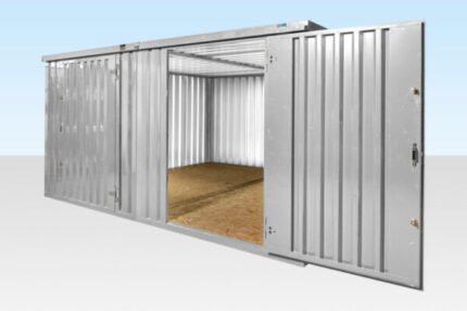 4M X 4.2M Side Linked Flat Pack Container Bundle (Galvanised) - Buy Shipping Container