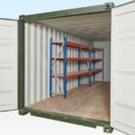 Adjustable, Heavy Duty Three Tier Container Racking (2 Bays) - Buy Shipping Container